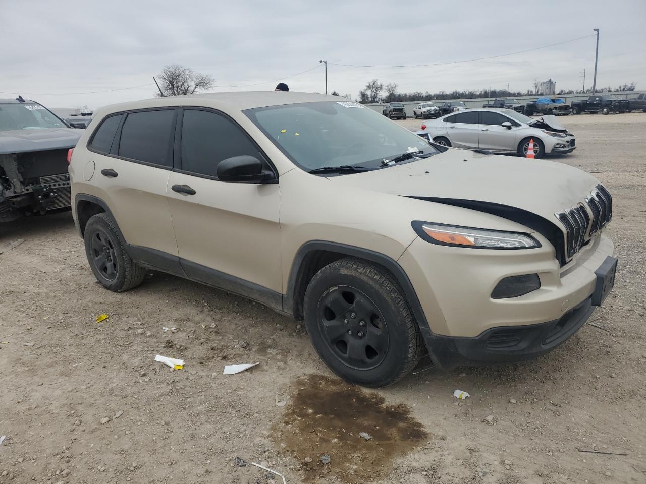 2014 Jeep Grand Cherokee VIN 1C4PJLAB6EW319257 Copart auction photo, front end damage thumbnail 4