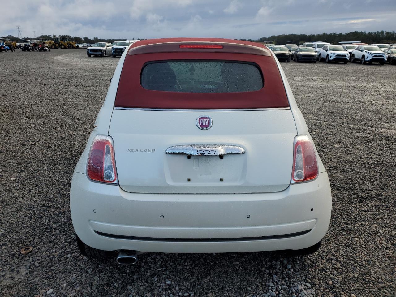 2012 Fiat 500 VIN 3C3CFFDR6CT169541 Copart auction photo, front end damage thumbnail 6
