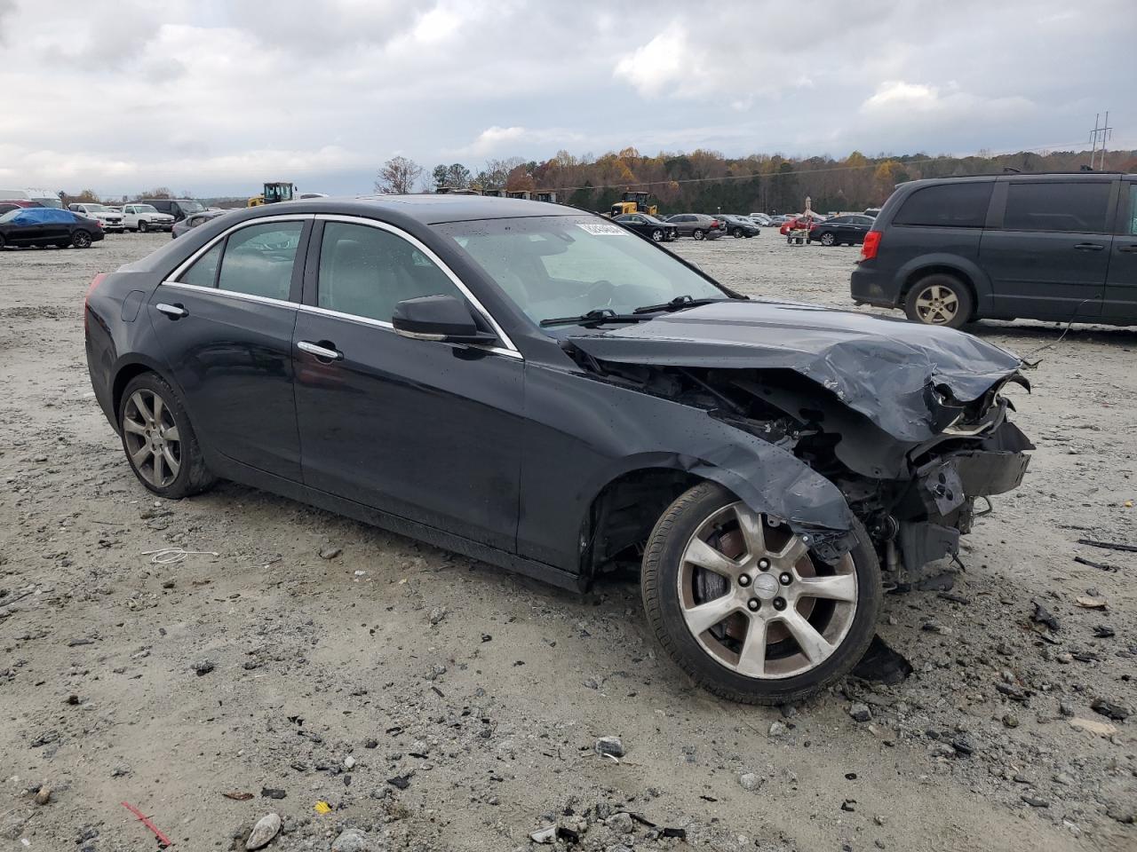 2015 Cadillac ATS VIN 1G6AH5RX6F0113649 Copart auction photo, front end damage thumbnail 4