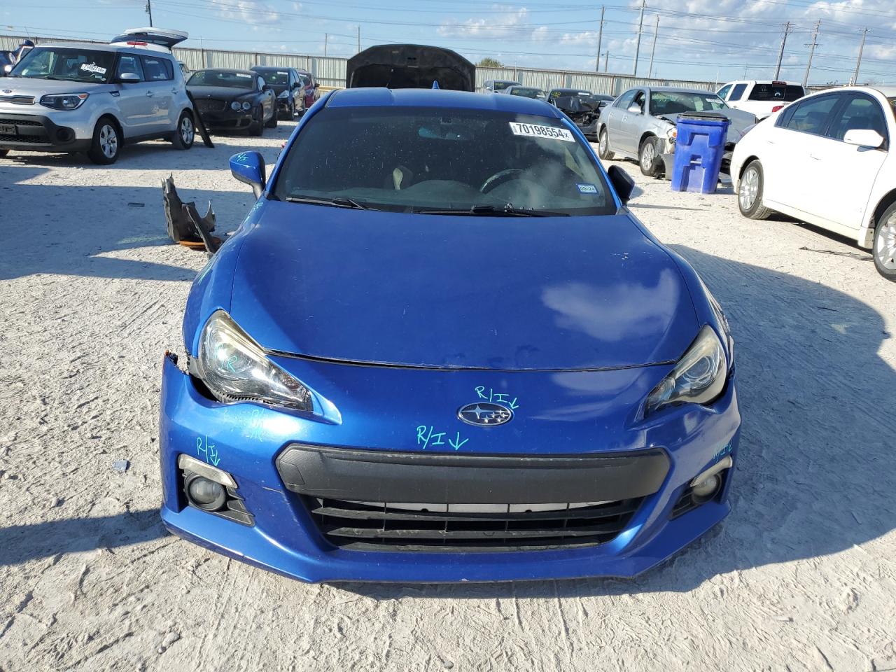 2015 Subaru BRZ VIN JF1ZCAC1XF9602309 Copart auction photo, front end / minor dent/scratches damage thumbnail 5