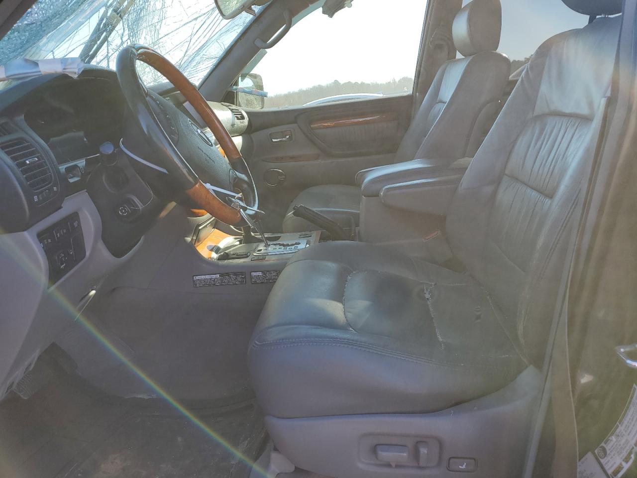 2004 Lexus LX VIN JTJHT00W543543876 Copart auction photo, all over damage thumbnail 7
