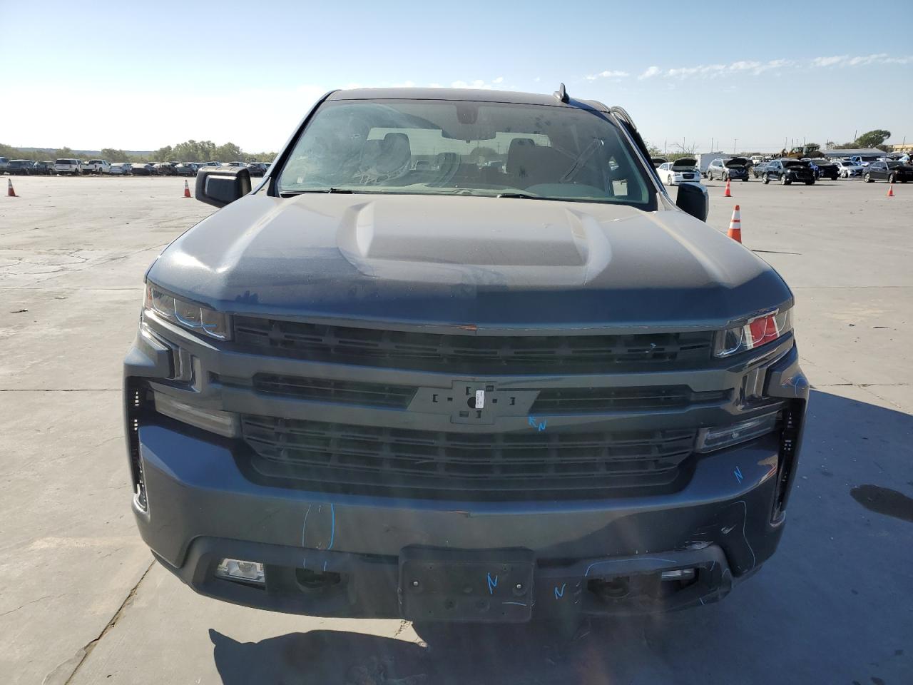2021 Chevrolet Silverado VIN 1GCPWDED5MZ392314 Copart auction photo, minor dent/scratches / vandalism damage thumbnail 5