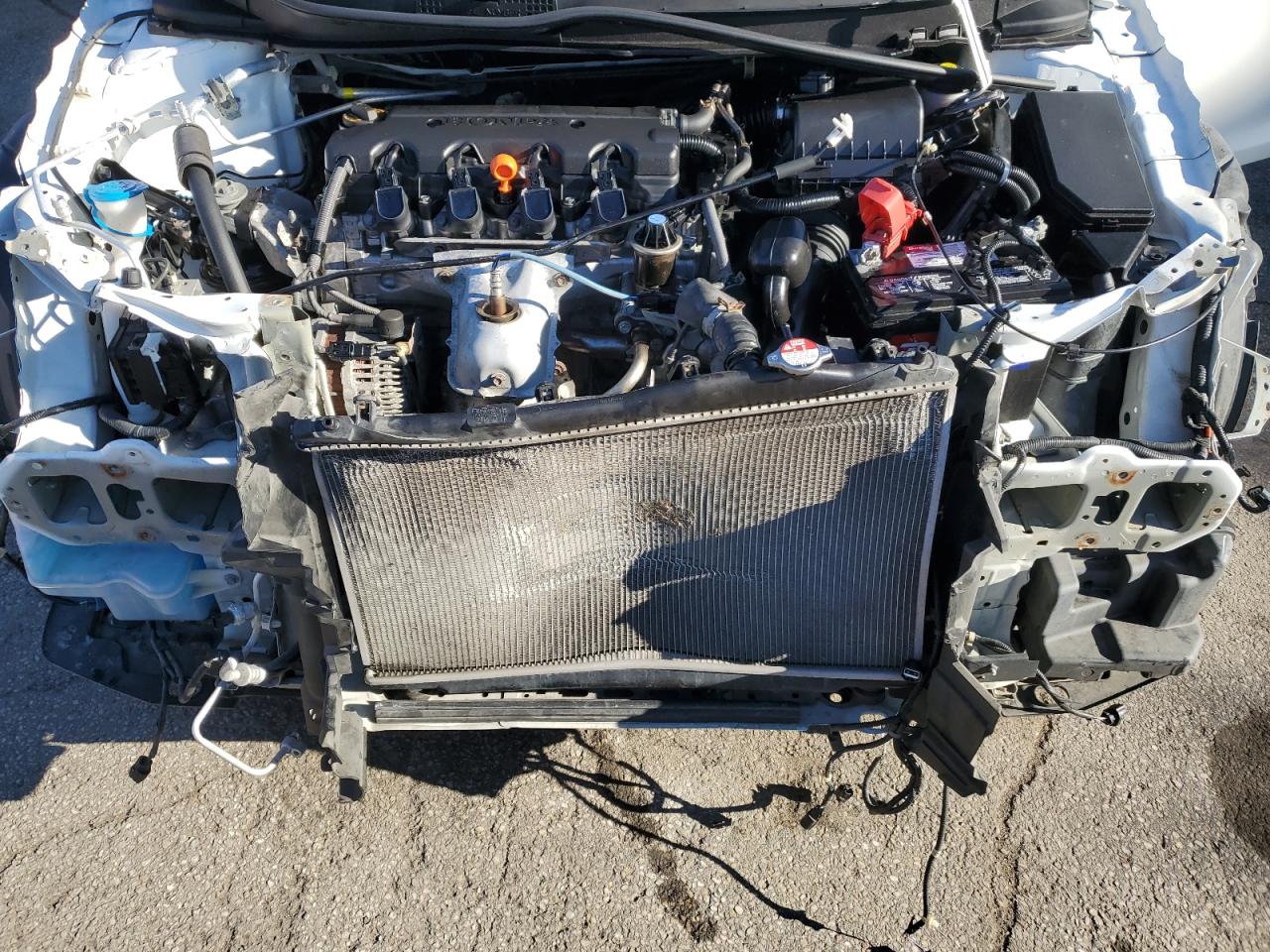 2014 Honda Civic VIN 19XFB2F98EE030951 Copart auction photo, front end damage thumbnail 11