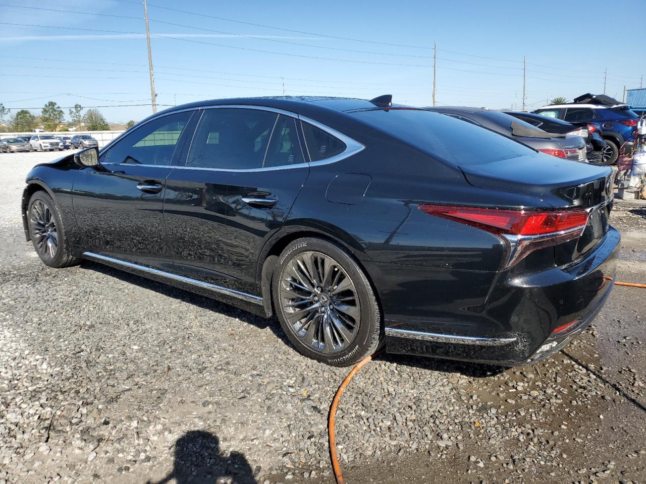 2018 Lexus LS VIN JTHB5LFF6J5006184 Copart auction photo, front end damage thumbnail 2
