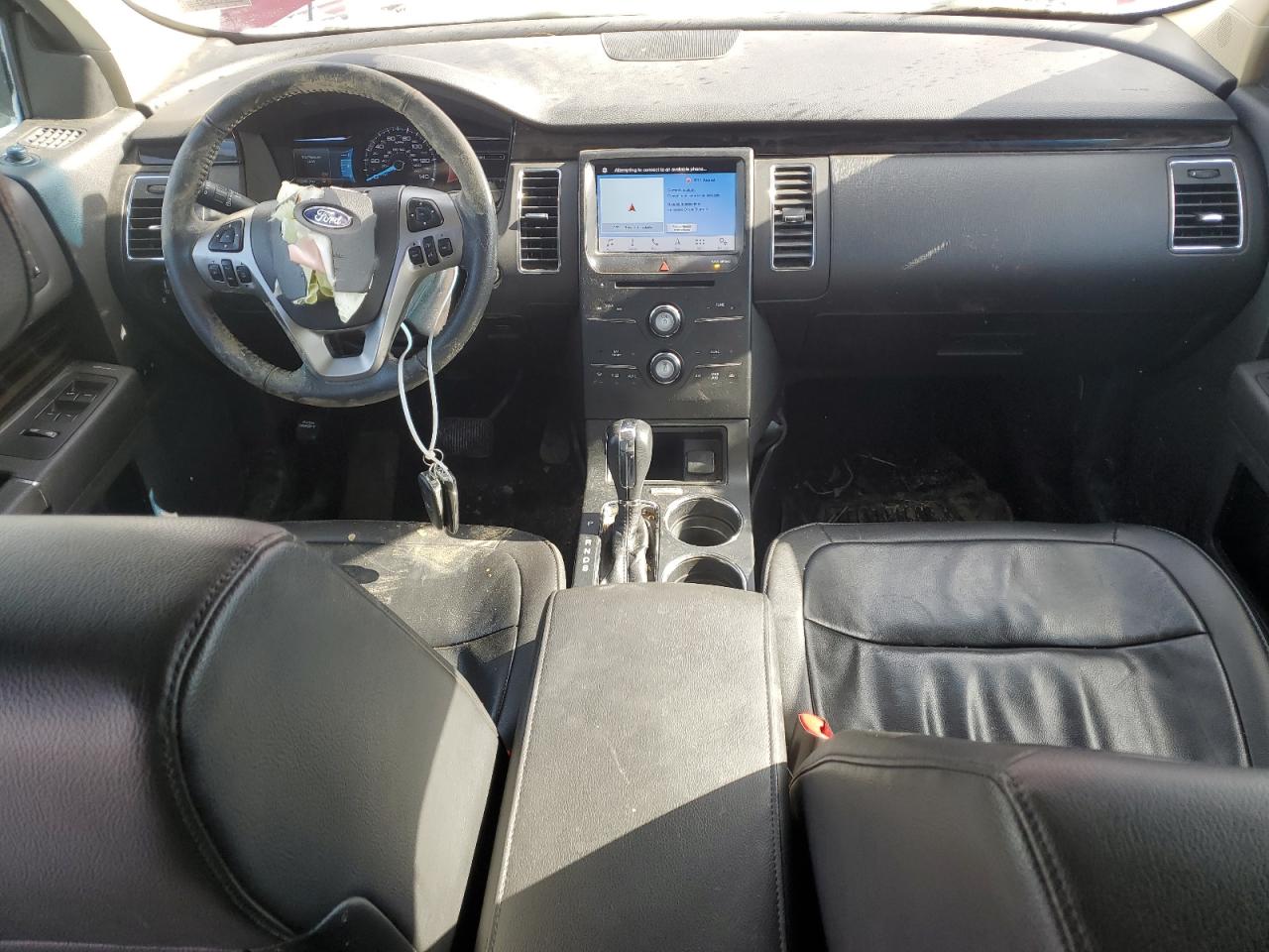 2019 Ford Flex VIN 2FMHK6C81KBA25407 Copart auction photo, front end / all over damage thumbnail 8