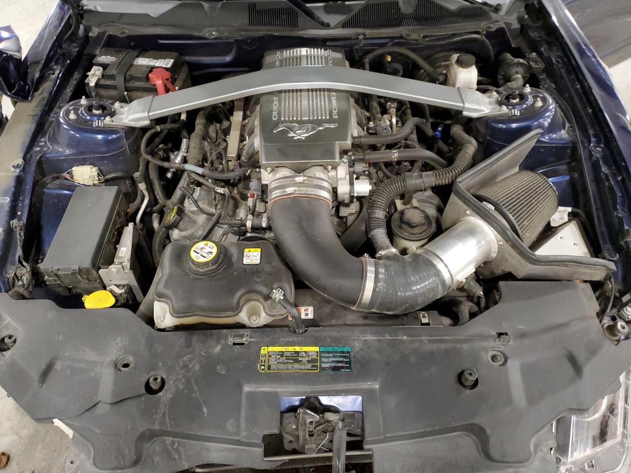 2010 Ford Mustang VIN 1ZVBP8FH5A5115744 Copart auction photo, rollover damage thumbnail 12