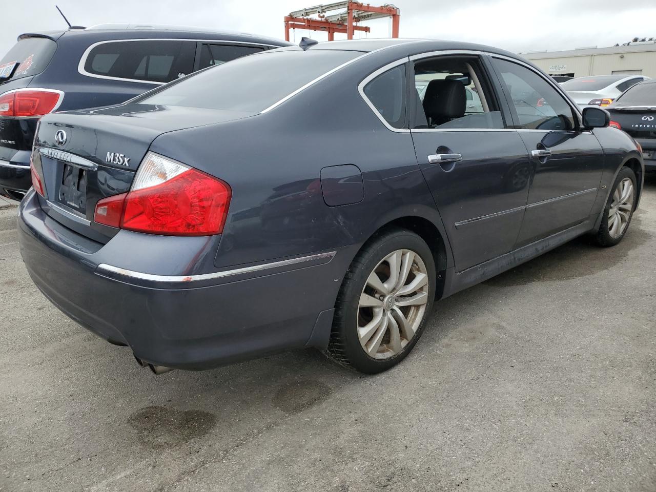 2008 Infiniti M VIN JNKAY01FX8M652370 Copart auction photo, water/flood damage thumbnail 3