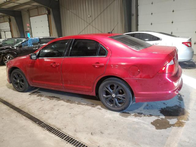2012 Ford Fusion VIN 3FAHP0HGXCR343036 Copart auction photo, side / front end damage thumbnail 2