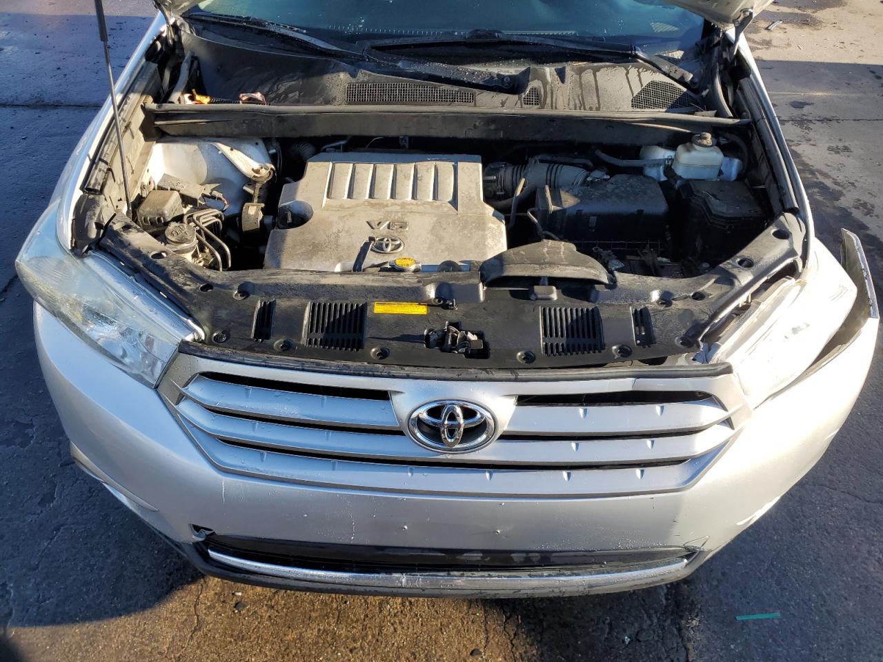 2012 Toyota Highlander VIN 5TDDK3EH6CS143564 Copart auction photo, front end / rear end damage thumbnail 12