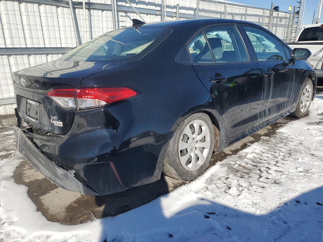 2024 Toyota Corolla VIN 5YFB4MDEXRP137007 Copart auction photo, side / rear end damage thumbnail 3