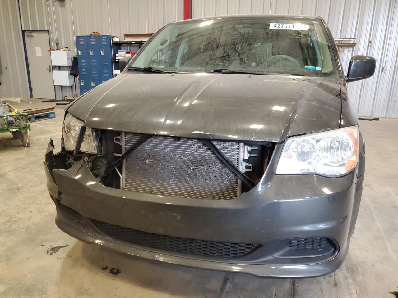 2012 Dodge Caravan VIN 2C4RDGBG6CR174180 Copart auction photo, front end damage thumbnail 5