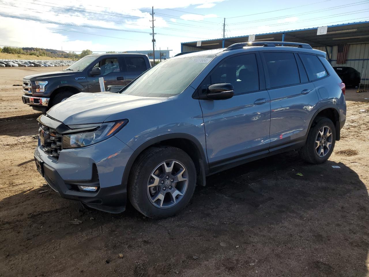 2022 Honda Passport VIN 5FNYF8H6XNB023187