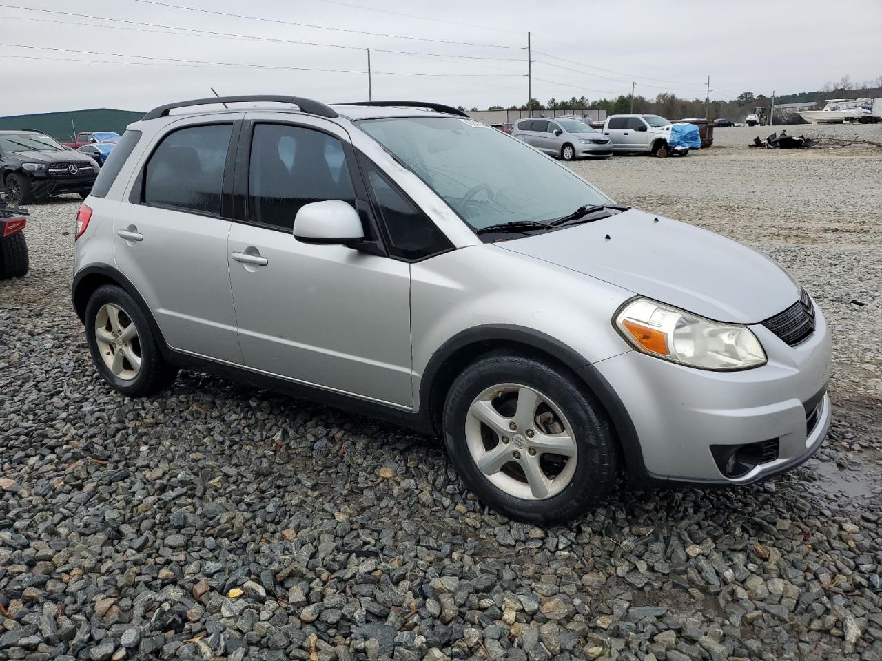 2009 Suzuki SX4 VIN JS2YB413195101423 Copart auction photo, all over damage thumbnail 4