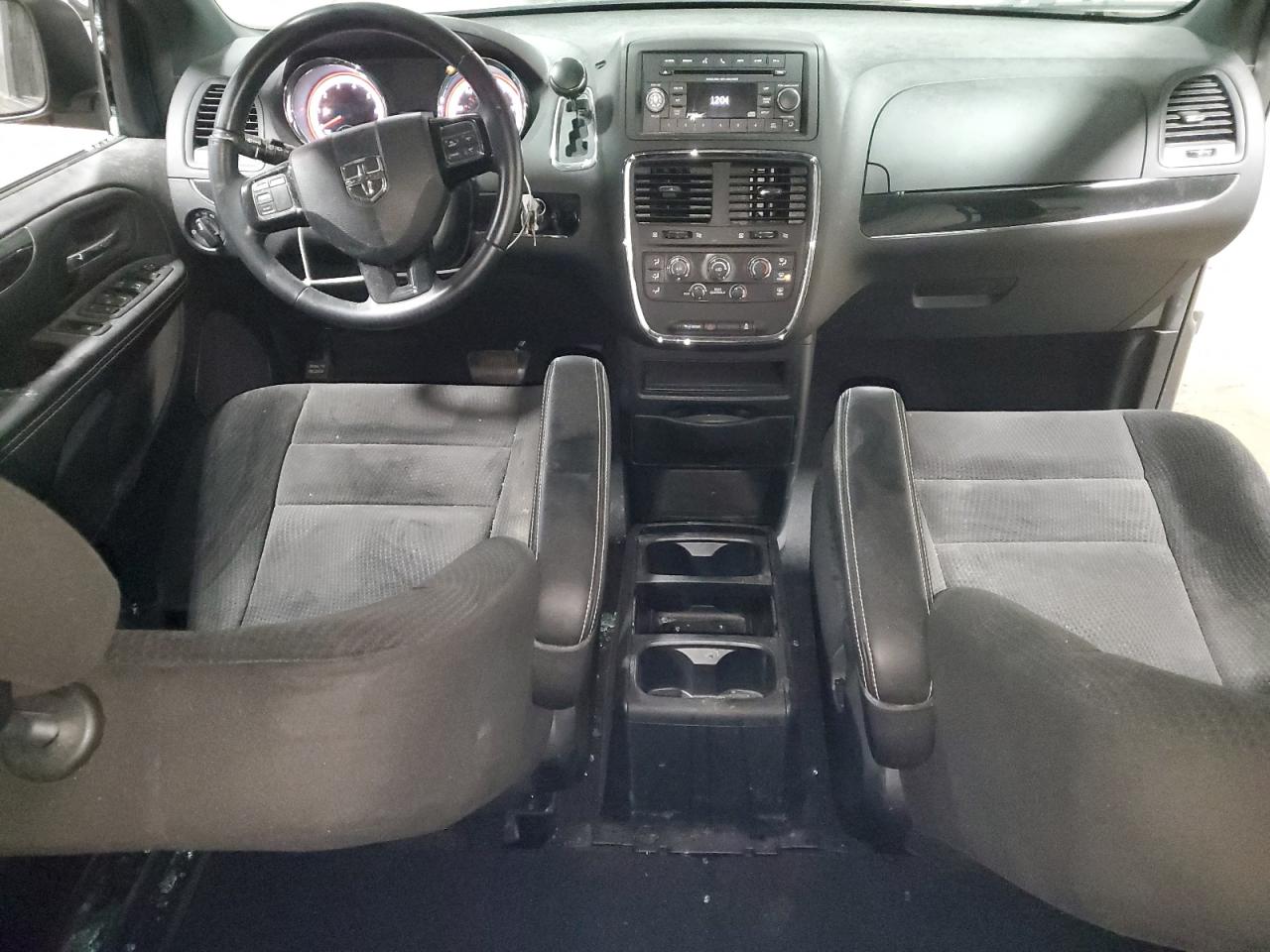 2014 Dodge Caravan VIN 2C4RDGBGXER458141 Copart auction photo, stripped damage thumbnail 8