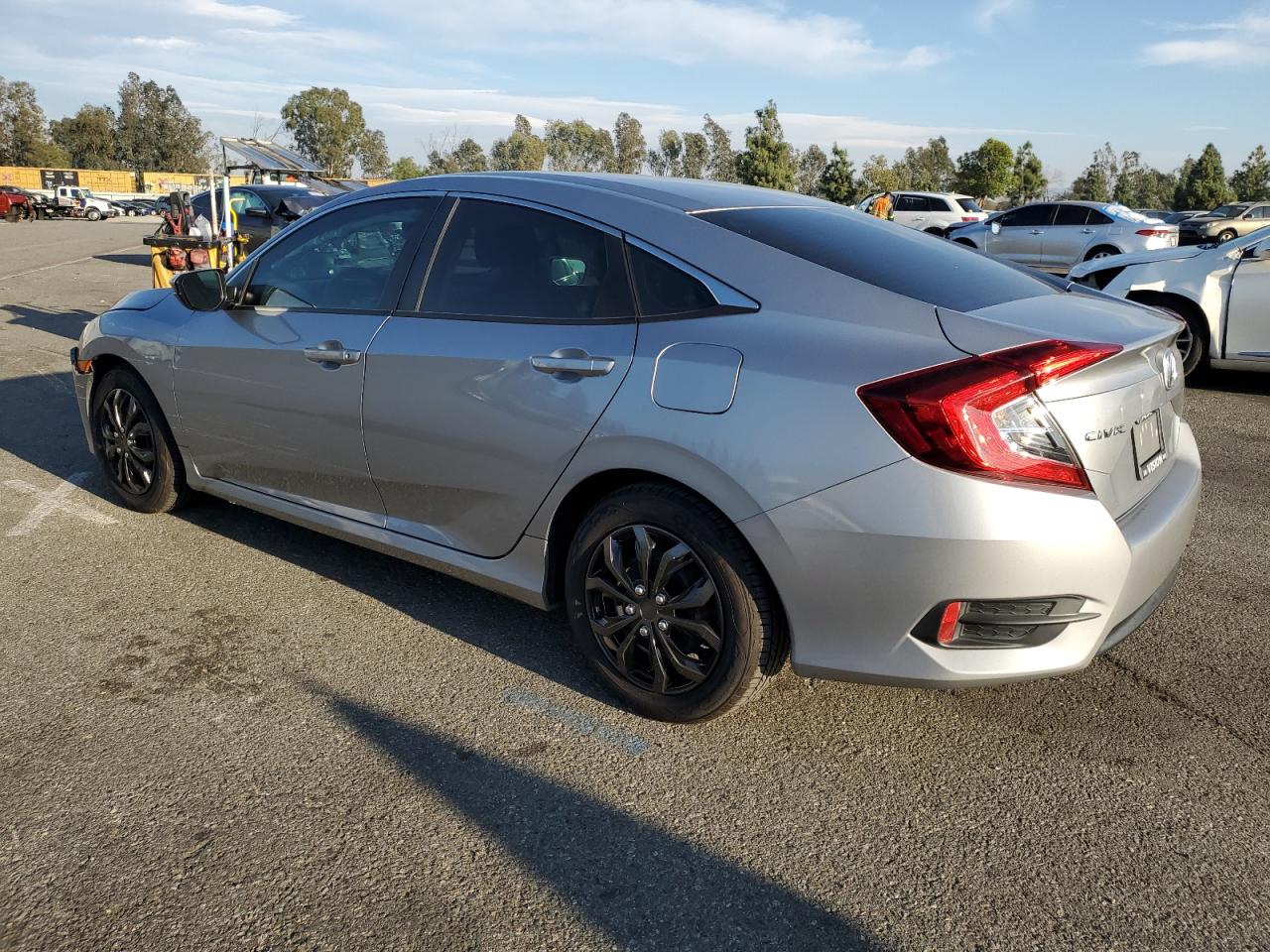 2016 Honda Civic VIN 2HGFC2F52GH567088 Copart auction photo, front end / side damage thumbnail 2