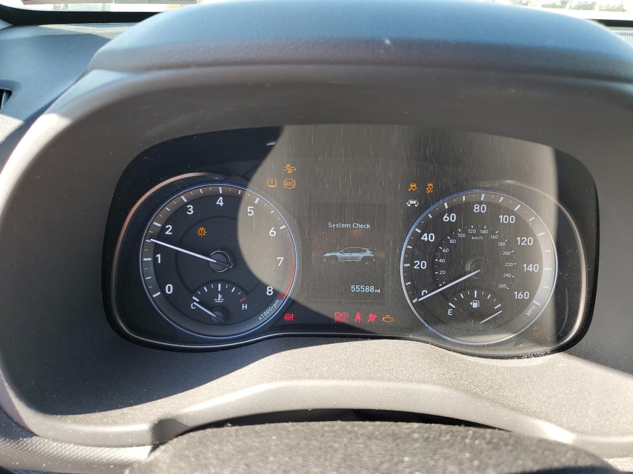 2019 Hyundai Kona VIN KM8K6CAA2KU351466 Copart auction photo, rear end / side damage thumbnail 9
