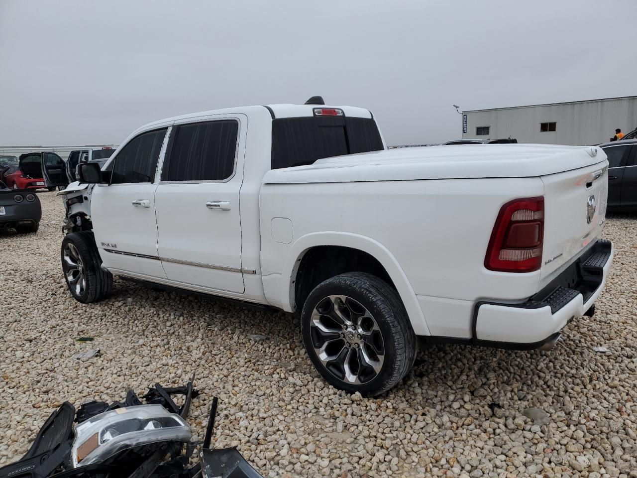 2020 RAM 1500 VIN 1C6SRFHT7LN101762 Copart auction photo, stripped damage thumbnail 2
