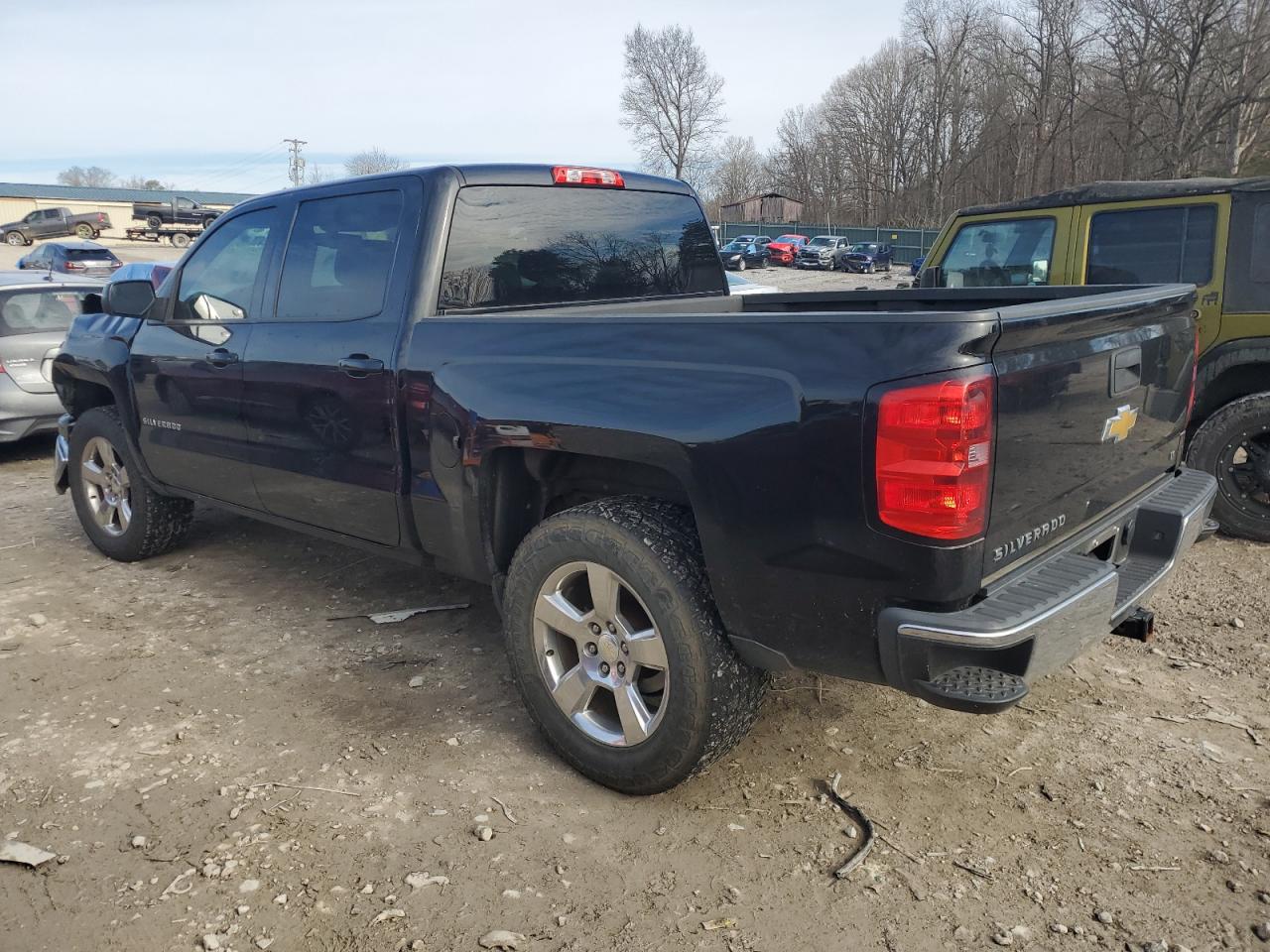 2014 Chevrolet Silverado VIN 3GCPCREC4EG236439 Copart auction photo, front end damage thumbnail 2