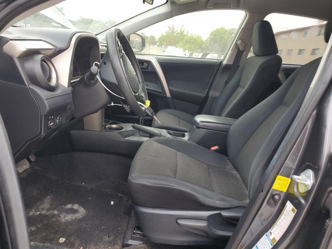 2014 Toyota RAV 4 VIN JTMBFREVXED085350 Copart auction photo, rear end / side damage thumbnail 7