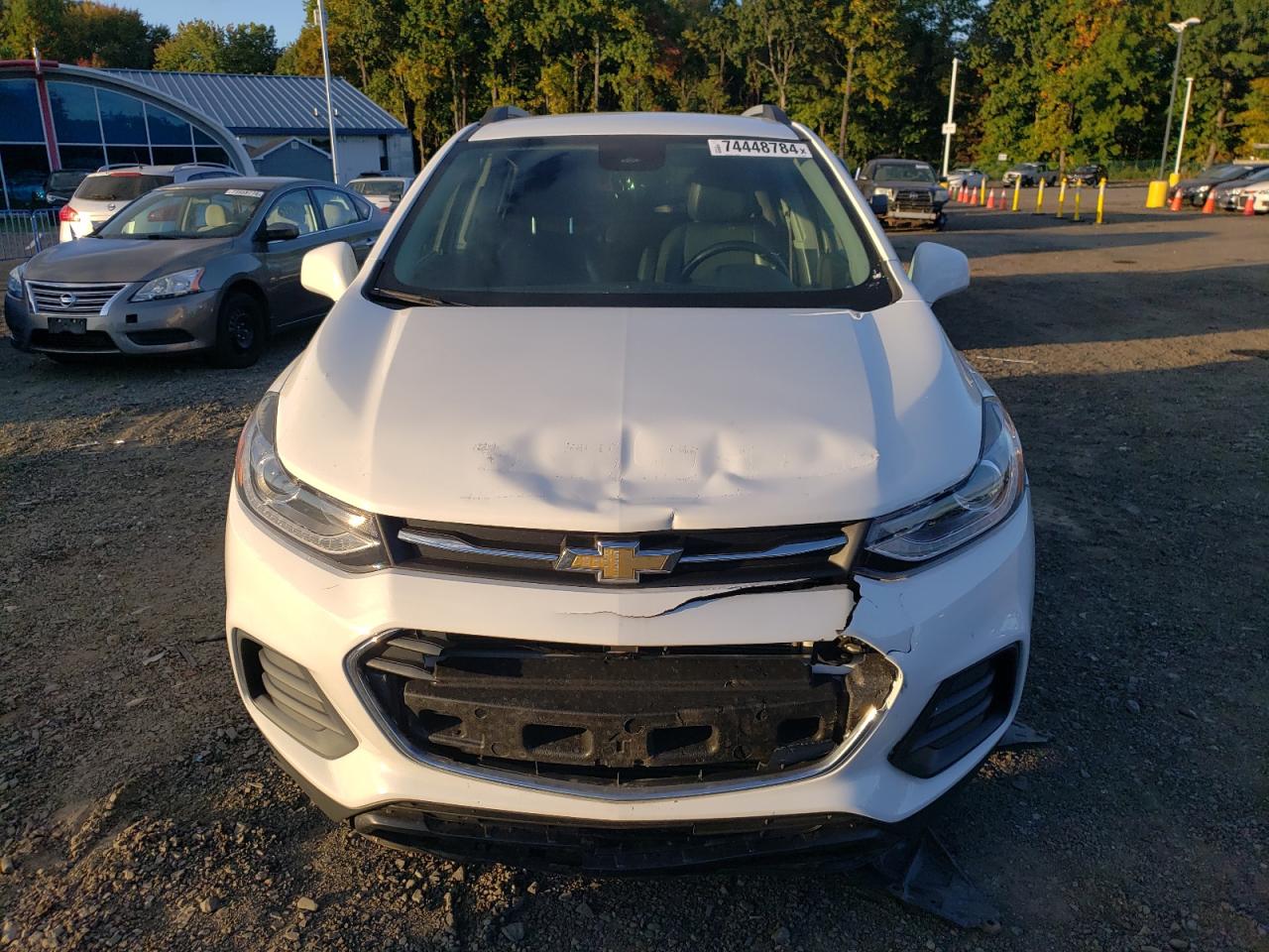 2018 Chevrolet Trax VIN KL7CJPSB8JB659951 Copart auction photo, front end / mechanical damage thumbnail 5