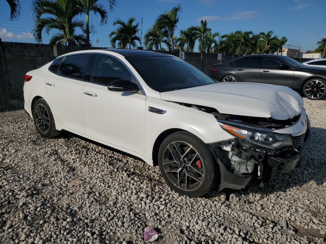2019 KIA Optima VIN 5XXGW4L29KG367000 Copart auction photo, front end damage thumbnail 4
