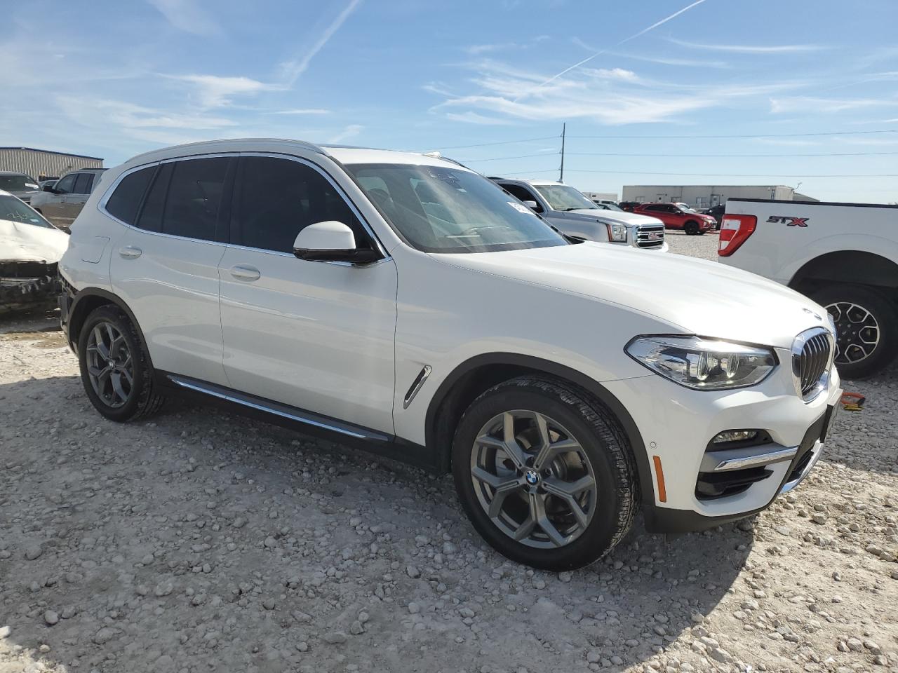 2020 BMW X3 VIN 5UXTY3C06L9C28976 Copart auction photo, rear end / minor dent/scratches damage thumbnail 4