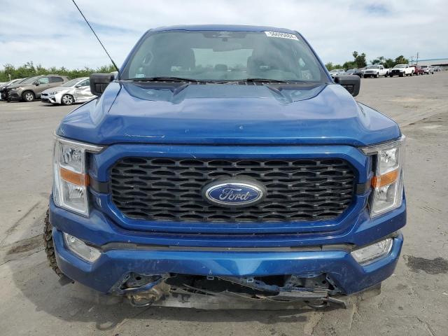 2022 Ford F-150 VIN 1FTFW1E53NKE92540 Copart auction photo, front end / rear end damage thumbnail 5