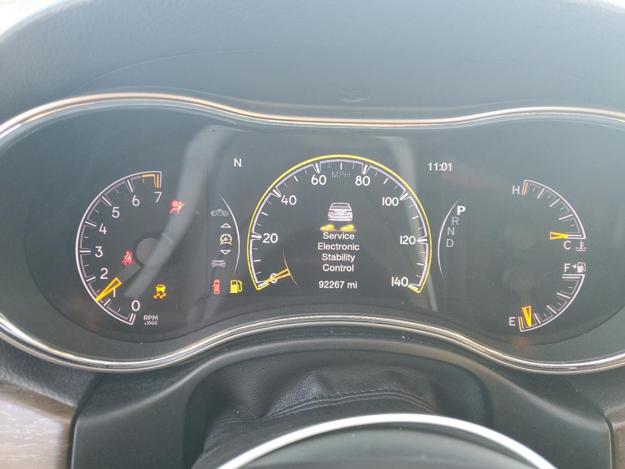 2016 Jeep Grand Cherokee VIN 1C4RJEBG2GC390894 Copart auction photo, side / rear end damage thumbnail 9