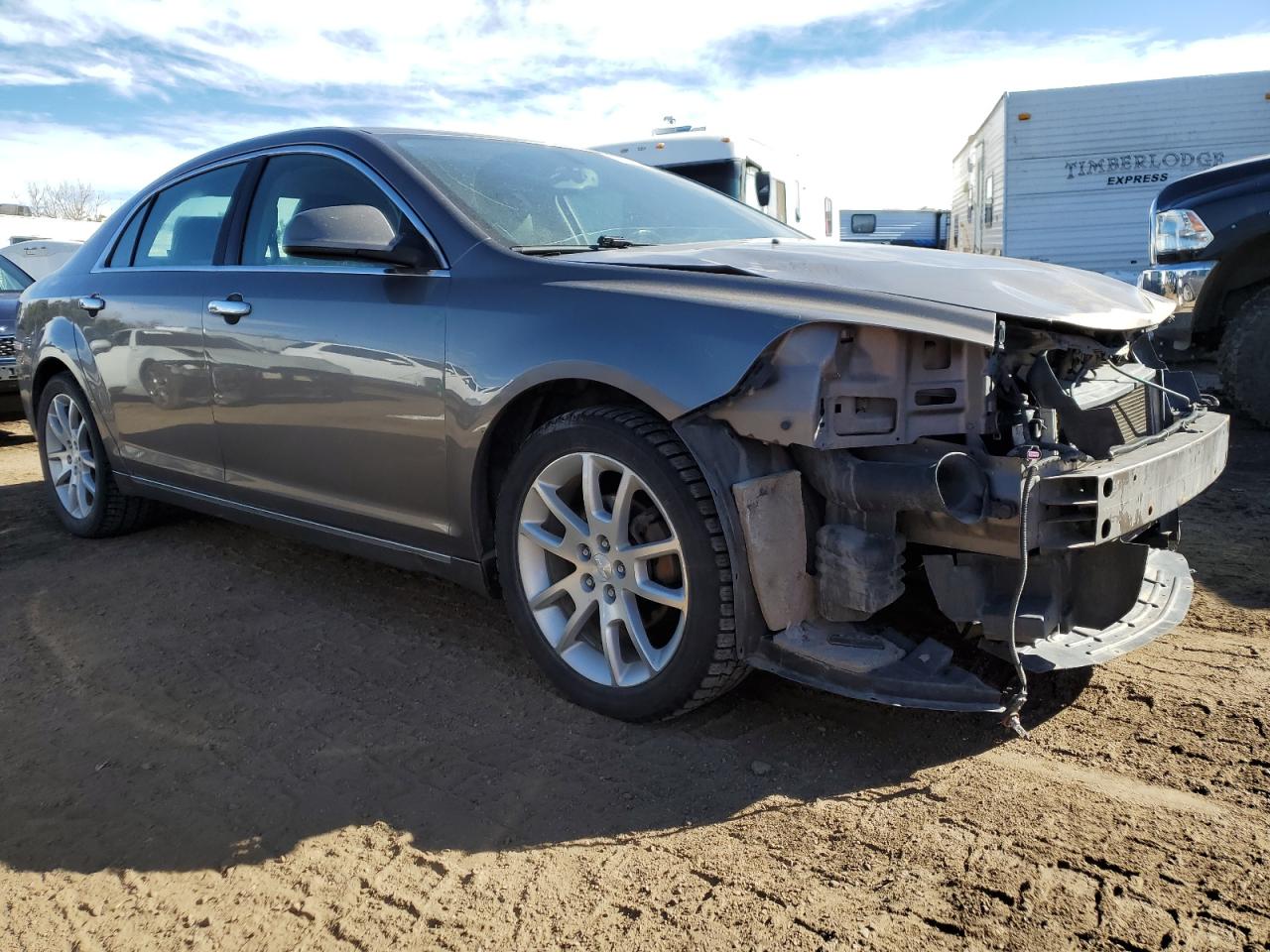 2012 Chevrolet Malibu VIN 1G1ZG5E71CF181898 Copart auction photo, front end damage thumbnail 4