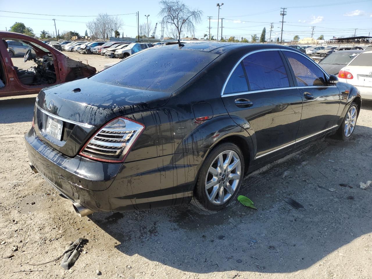 2007 Mercedes-Benz S-klasse VIN WDDNG71XX7A049898 Copart auction photo, mechanical damage thumbnail 3