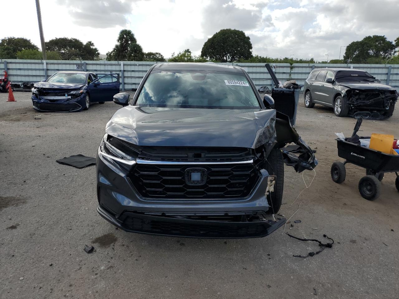 2023 Honda CR-V VIN 5J6RS3H74PL003815 Copart auction photo, front end damage thumbnail 5