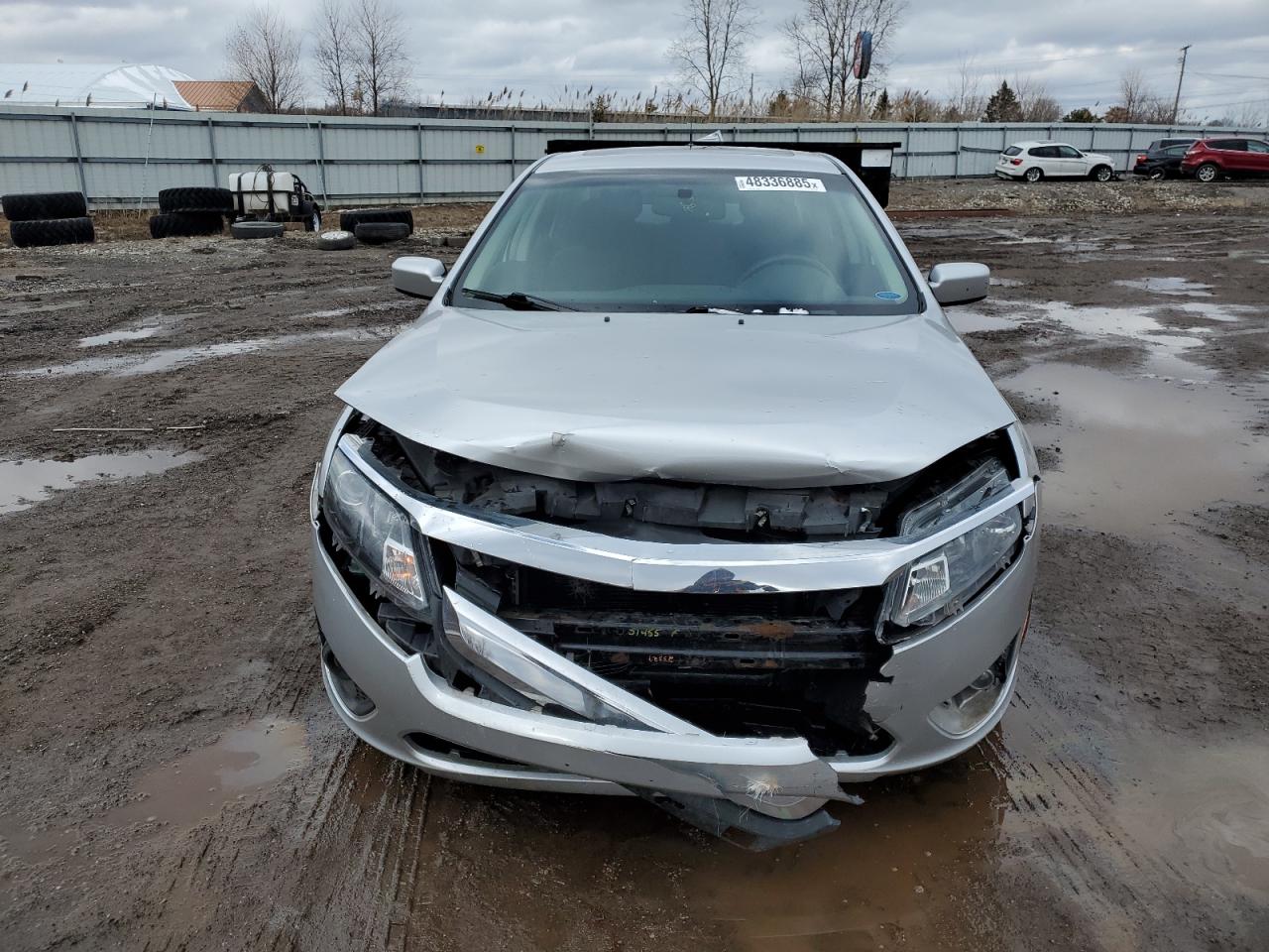 2012 Ford Fusion VIN 3FAHP0HA9CR192766 Copart auction photo, front end damage thumbnail 5