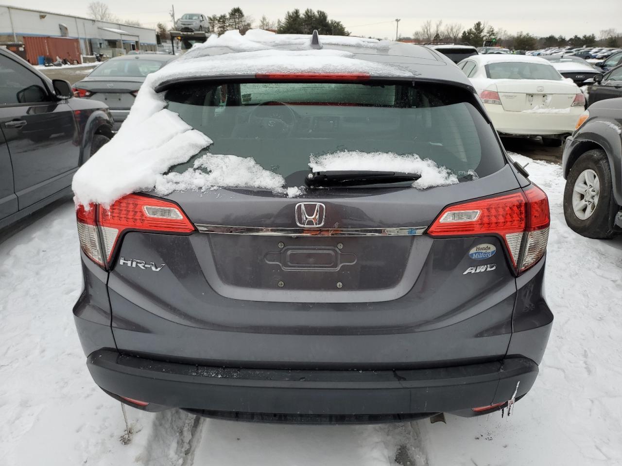 2020 Honda HR-V VIN 3CZRU6H38LM719988 Copart auction photo, front end damage thumbnail 6