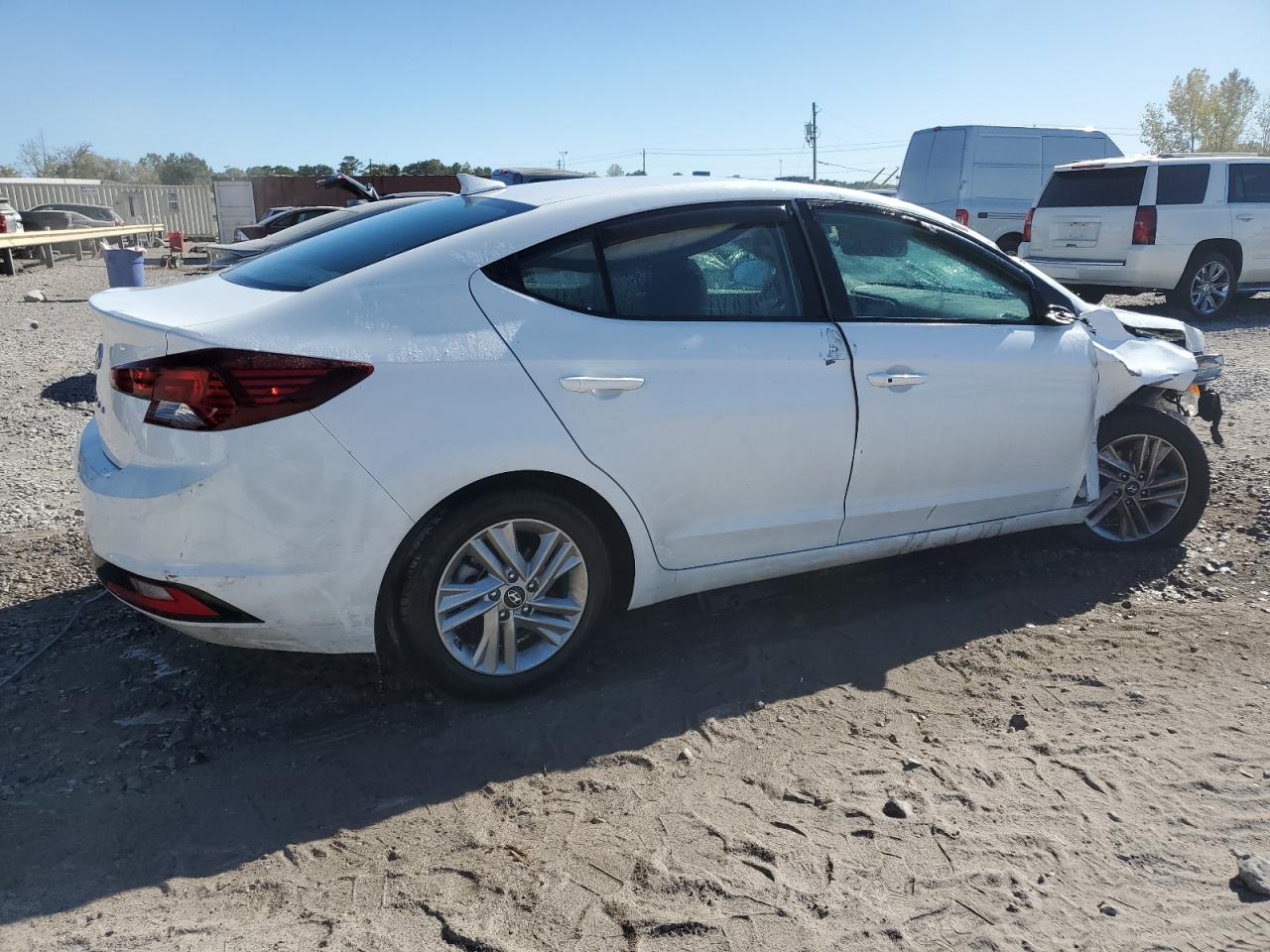 2019 Hyundai Elantra VIN 5NPD84LF2KH459926 Copart auction photo, front end damage thumbnail 3