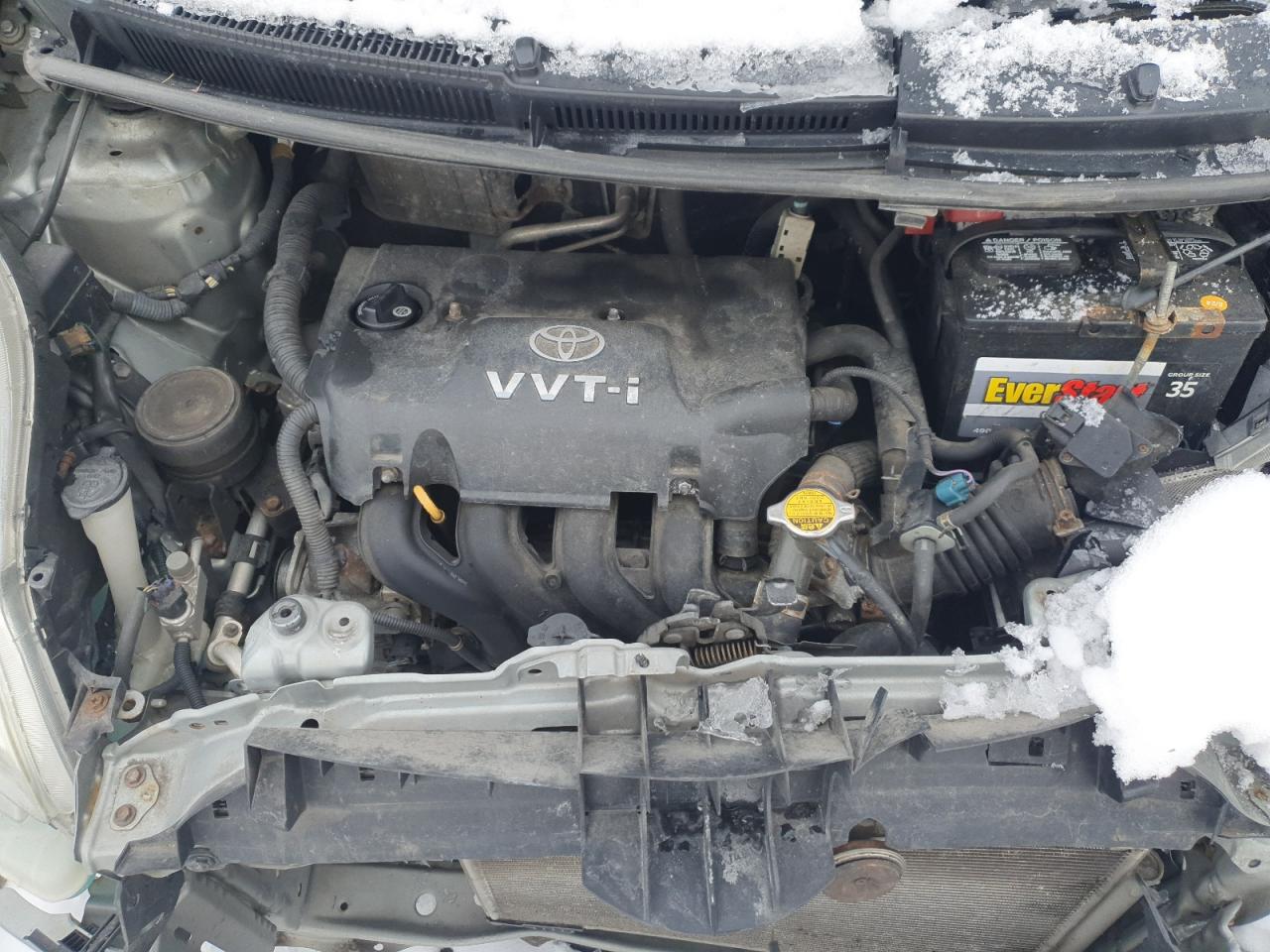 2009 Toyota Yaris VIN JTDKT903895222137 Copart auction photo, front end damage thumbnail 11