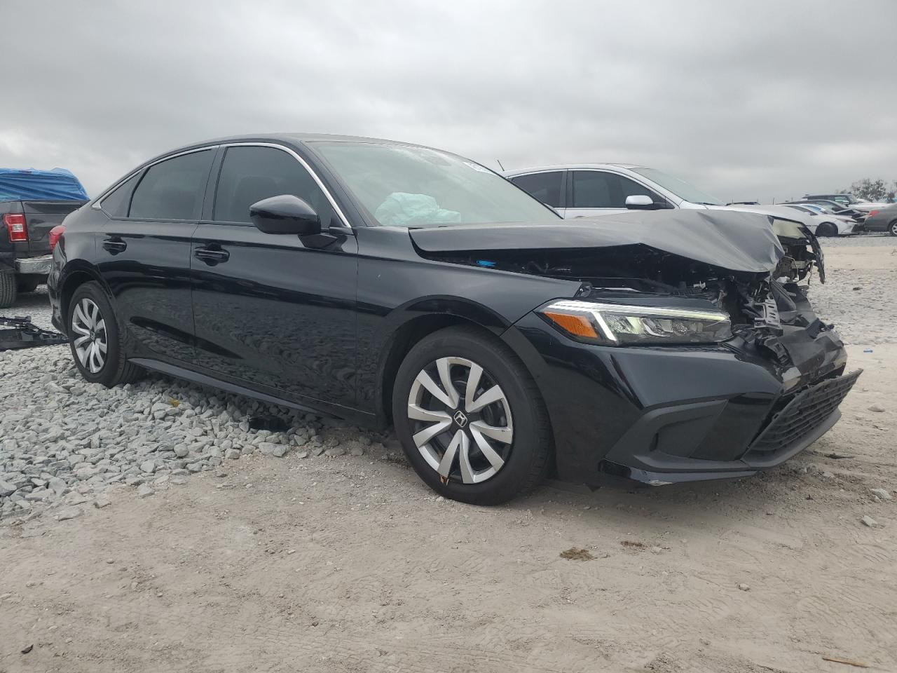 2024 Honda Civic VIN 2HGFE2F27RH506449 Copart auction photo, front end damage thumbnail 4
