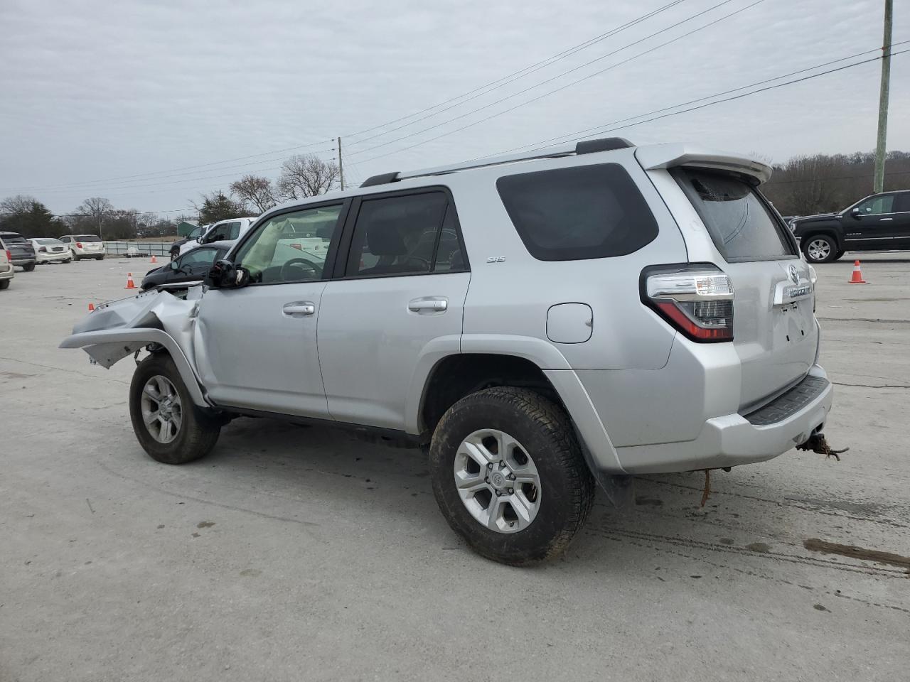 2020 Toyota 4Runner VIN JTEBU5JR9L5793633 Copart auction photo, front end / side damage thumbnail 2