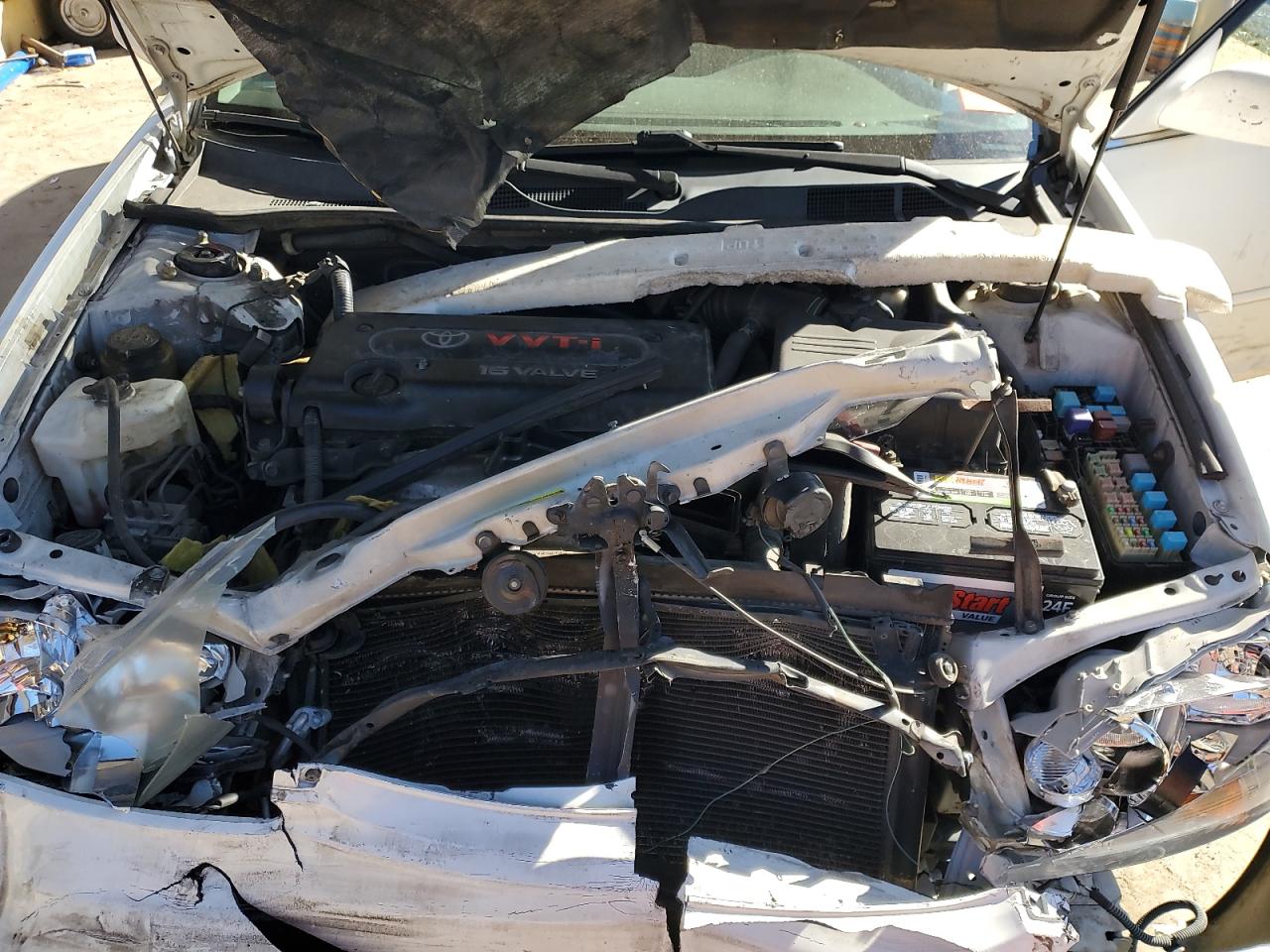 2005 Toyota Camry VIN 4T1BE30K25U583003 Copart auction photo, front end damage thumbnail 11