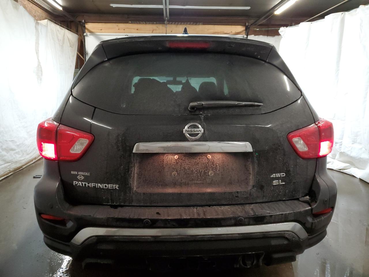 2019 Nissan Pathfinder VIN 5N1DR2MM6KC598169 Copart auction photo, front end damage thumbnail 6