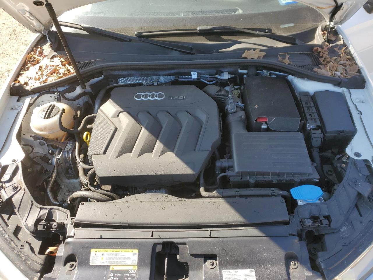 2017 Audi A3 VIN WAUAUGFF3H1037964 Copart auction photo, undercarriage / front end damage thumbnail 11