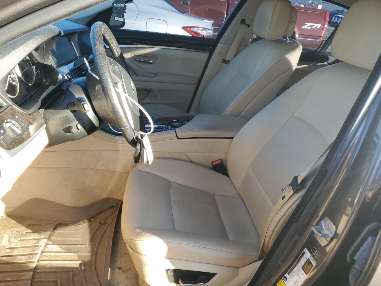 2013 BMW 5er VIN WBAFU7C51DDU71021 Copart auction photo, rear end damage thumbnail 7