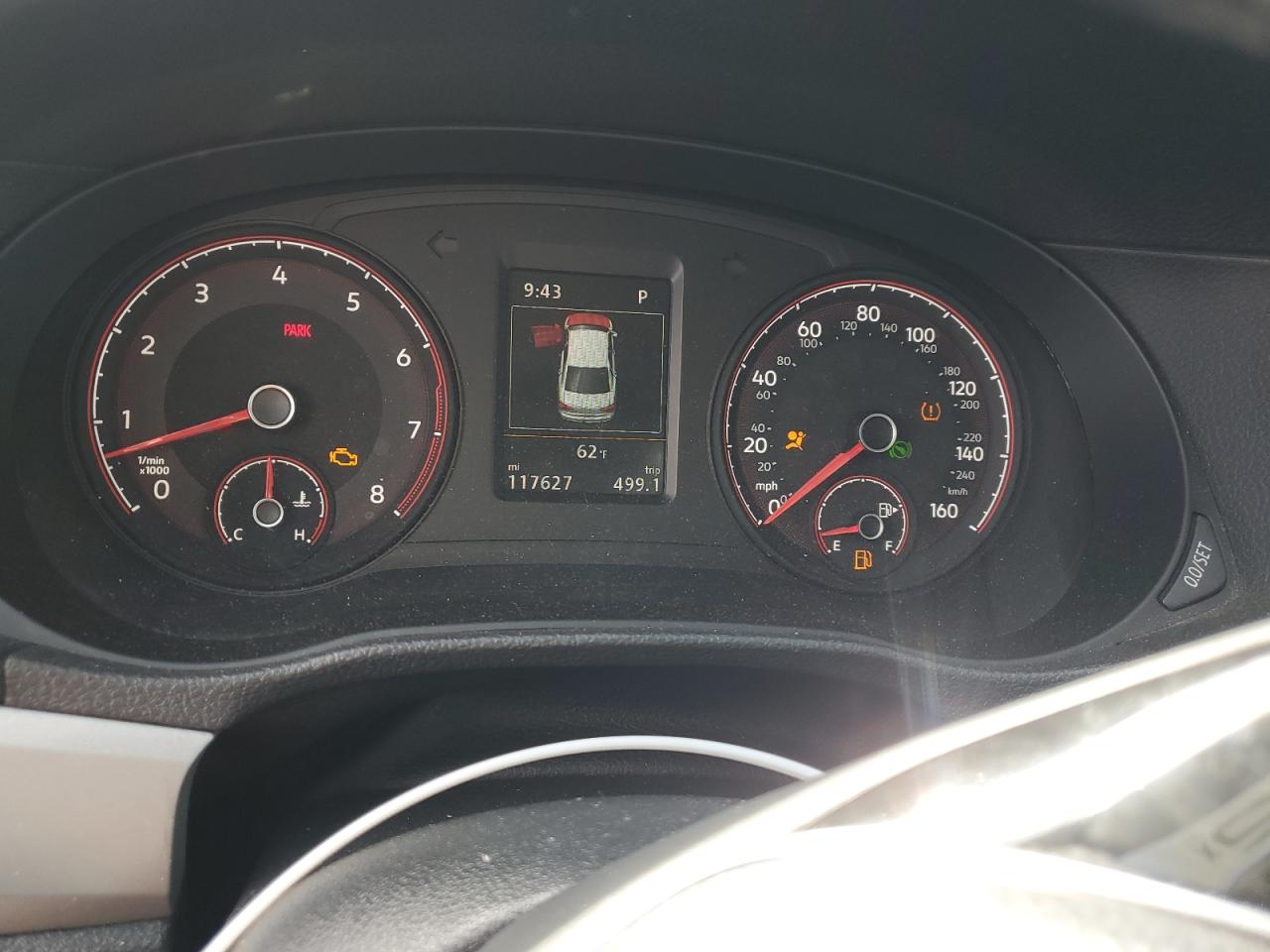 2020 Volkswagen Passat VIN 1VWSA7A37LC007700 Copart auction photo, side / front end damage thumbnail 9