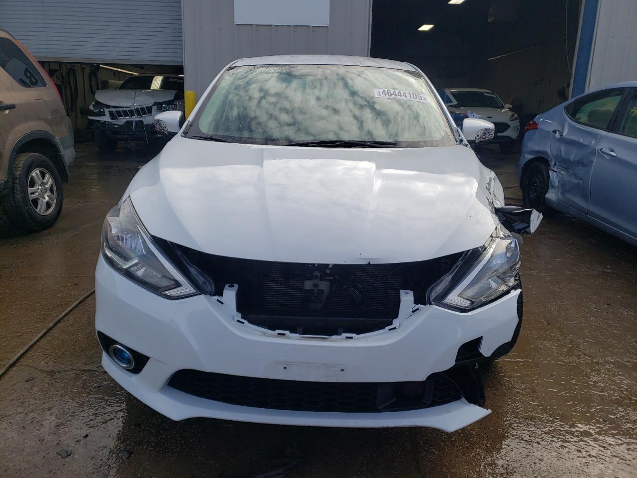 2018 Nissan Sentra VIN 3N1AB7AP8JY313620 Copart auction photo, front end / side damage thumbnail 5