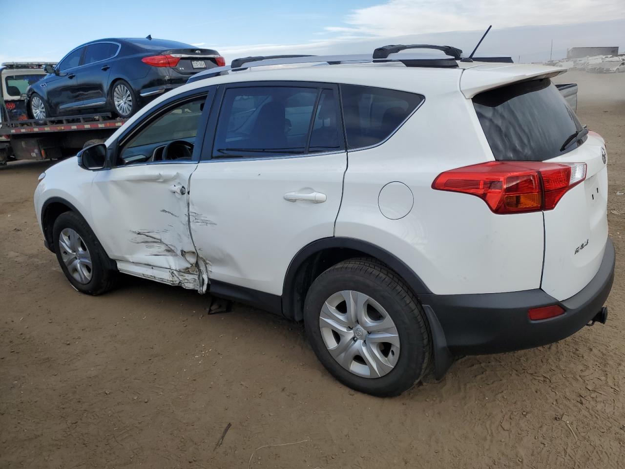 2013 Toyota RAV 4 VIN JTMBFREV1DD029666 Copart auction photo, side damage thumbnail 2