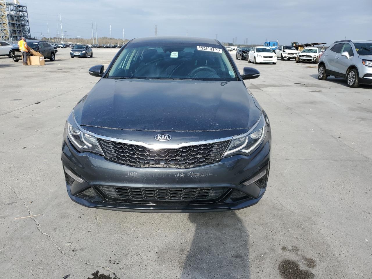 2020 KIA Optima VIN 5XXGT4L38LG434298 Copart auction photo, rear end damage thumbnail 5