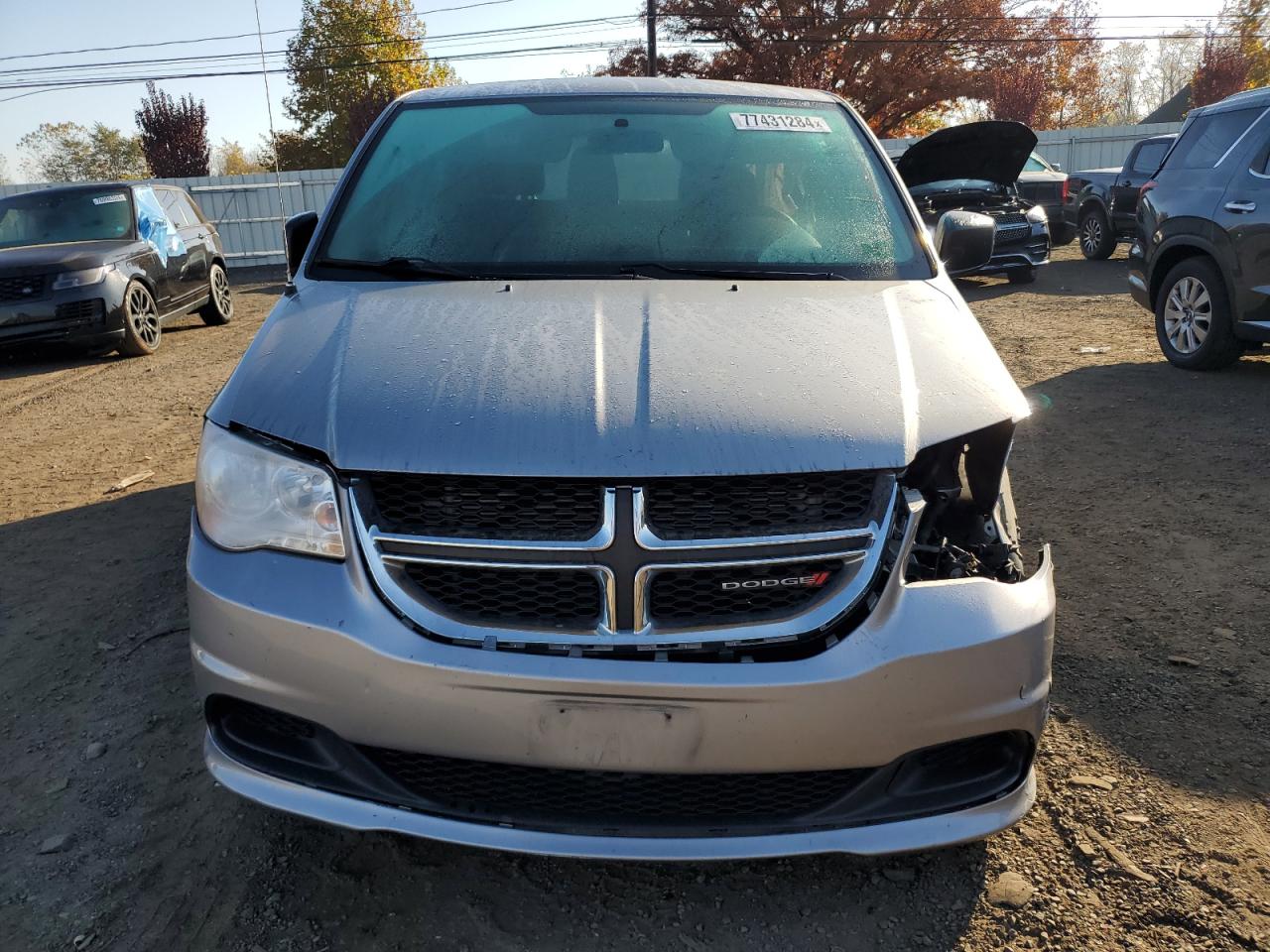 2014 Dodge Caravan VIN 2C4RDGBG4ER287855 Copart auction photo, all over damage thumbnail 5