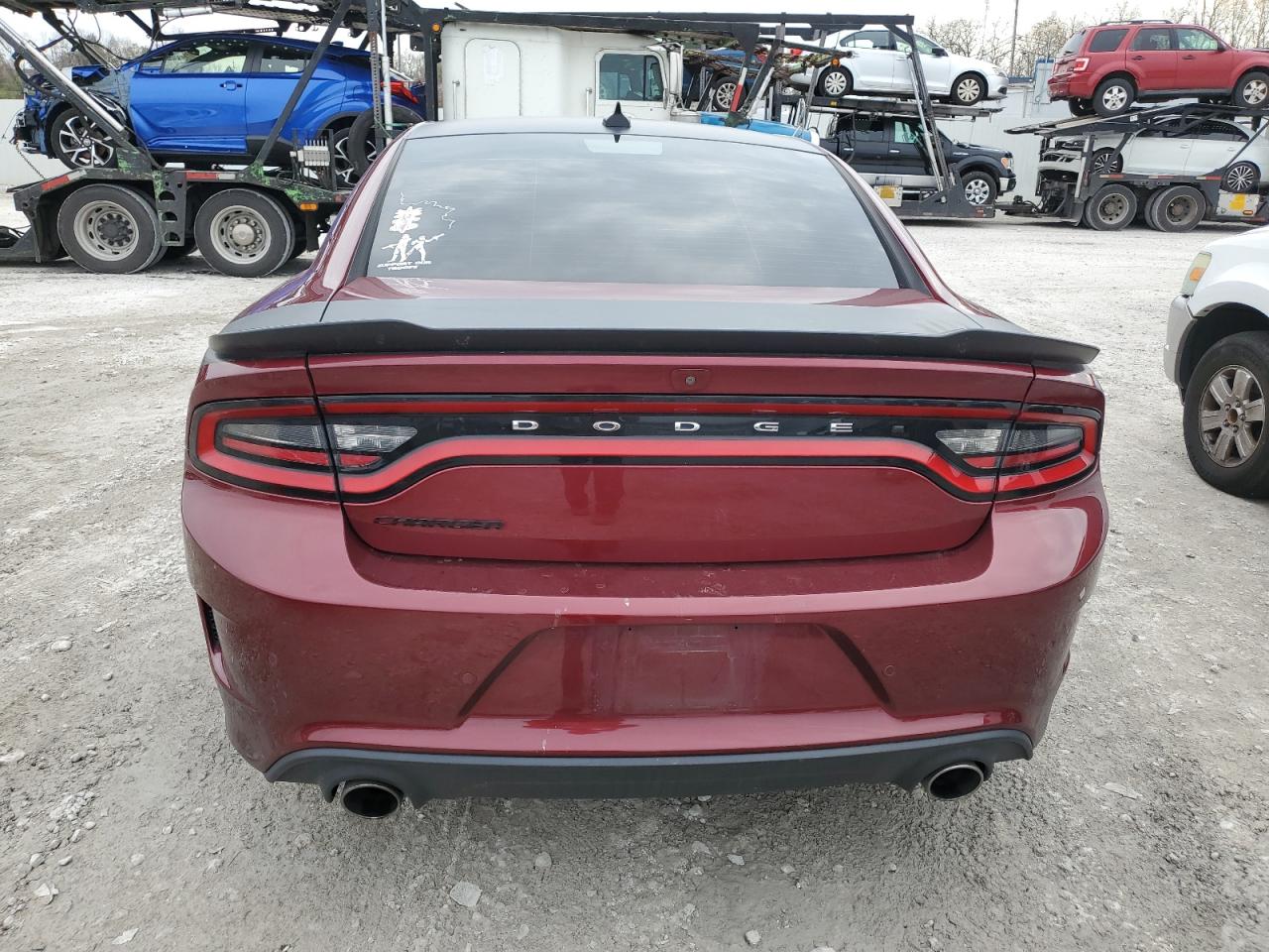 2020 Dodge Charger VIN 2C3CDXCT2LH106440 Copart auction photo, front end damage thumbnail 6