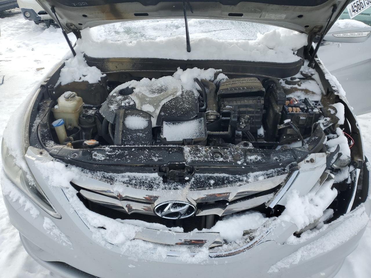 2011 Hyundai Sonata VIN 5NPEC4AB0BH236514 Copart auction photo, front end / side damage thumbnail 11