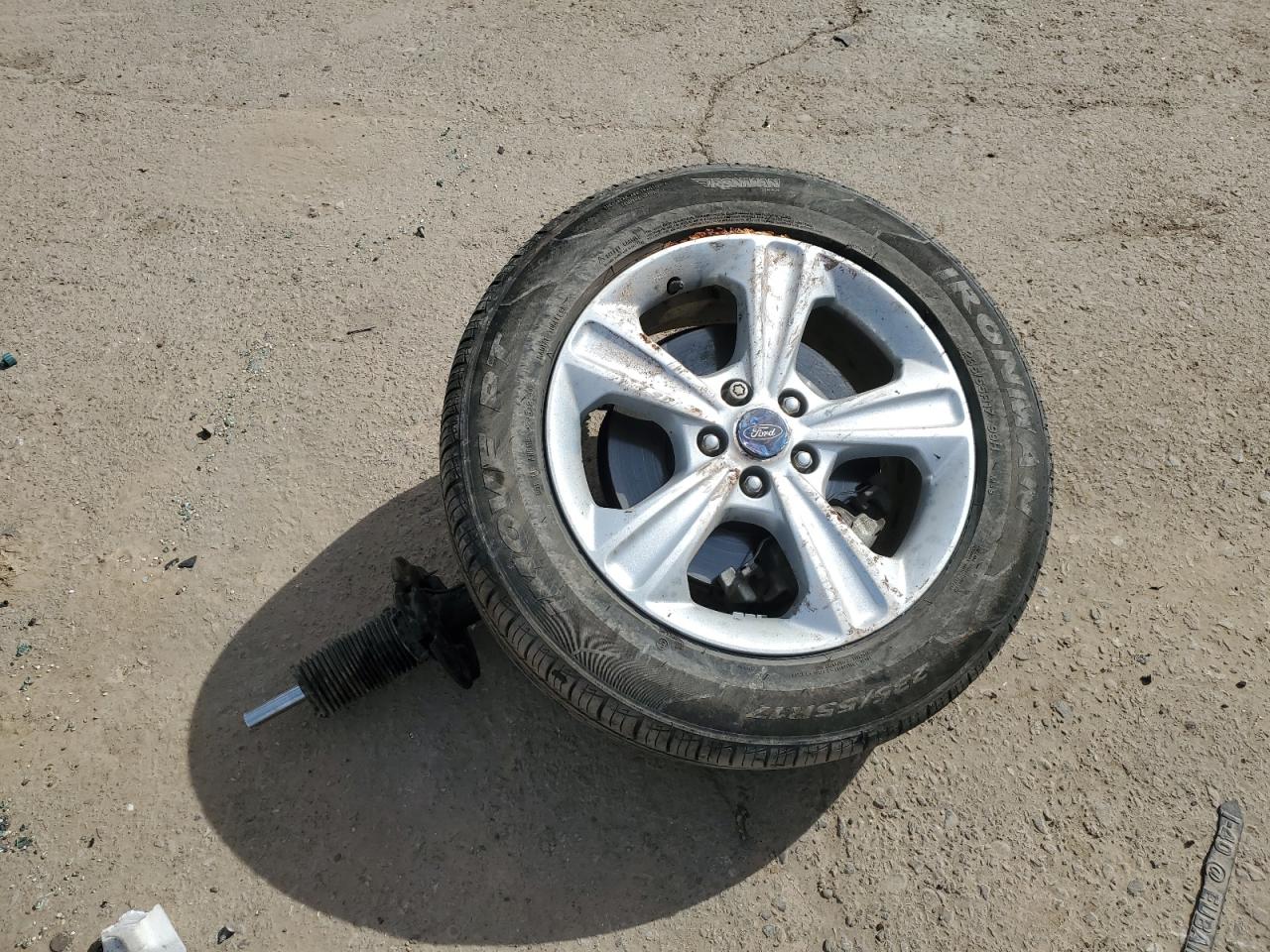 2014 Ford Escape VIN 1FMCU9GX6EUA13551 Copart auction photo, all over damage thumbnail 14