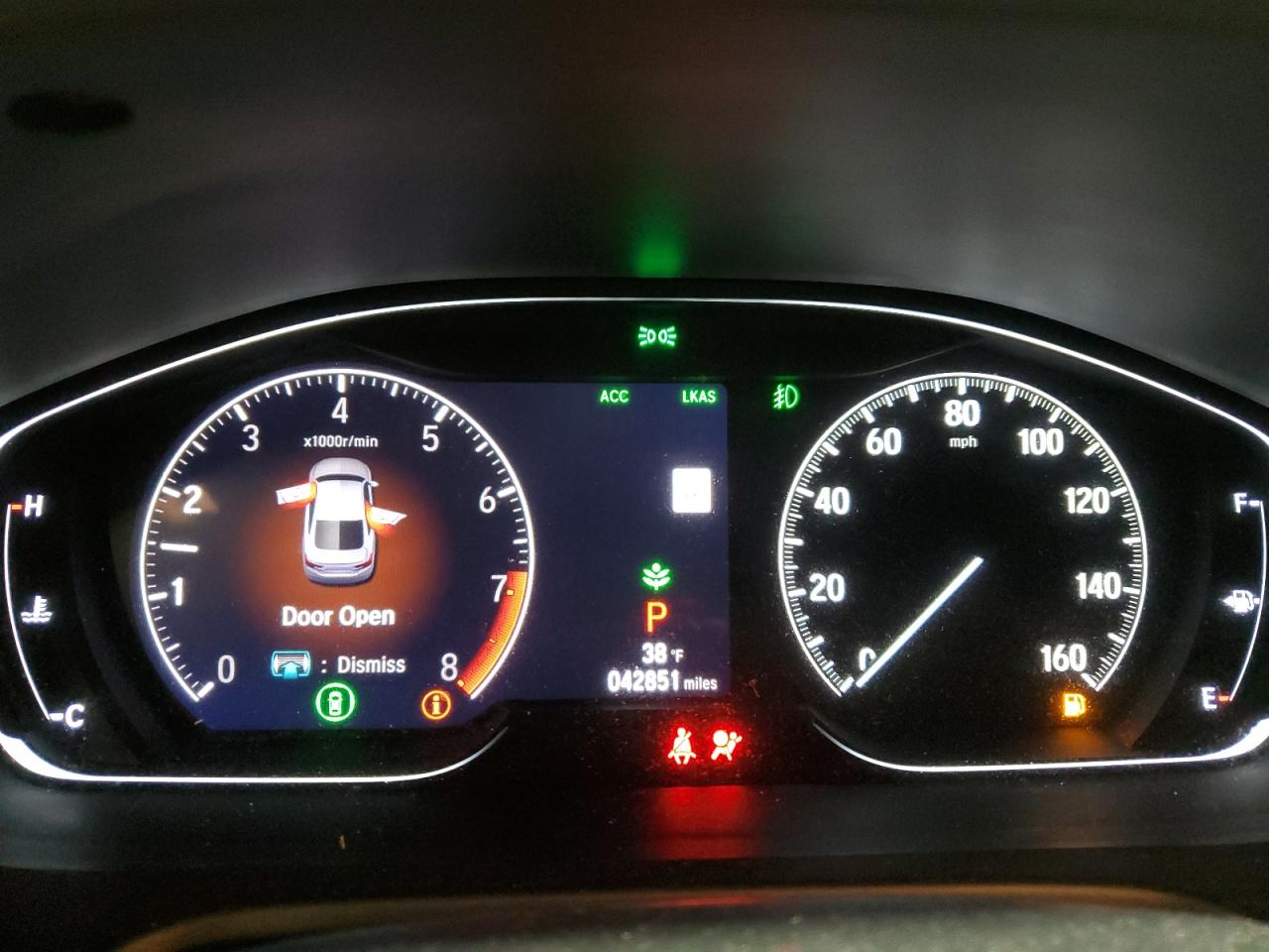 2018 Honda Accord VIN 1HGCV2F94JA016425 Copart auction photo, side / rear end damage thumbnail 9